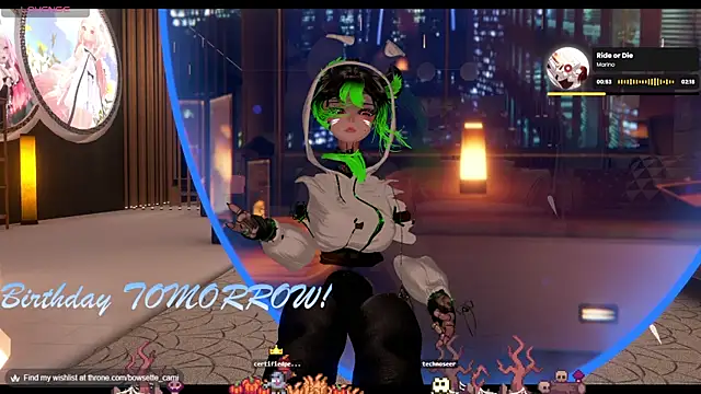 Bowsette Cami online show from October 24, 4:03 pm