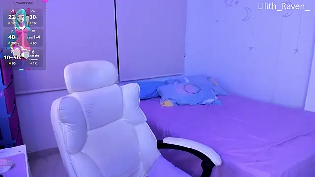 Lilith Raven  online show from November 22, 4:55 am