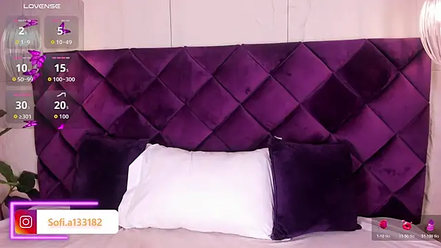 SofiAdanss online show from April 27, 10:30 pm