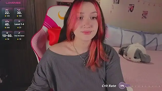 CrystalBlaze  online show from November 7, 9:04 pm