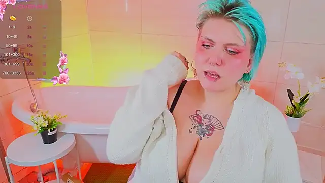 Snapshot of bluelunaray chatting on September 15, 9:53 am bluelunaray online show from September 15, 9:53 am