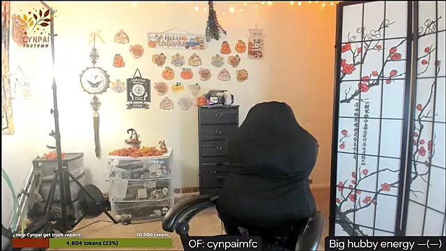 Snapshot of Cynpai chatting on November 24, 4:34 am Cynpai online show from November 24, 4:34 am