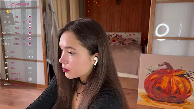 Snapshot of PlumyBun chatting on October 29, 4:26 am PlumyBun online show from October 29, 4:26 am