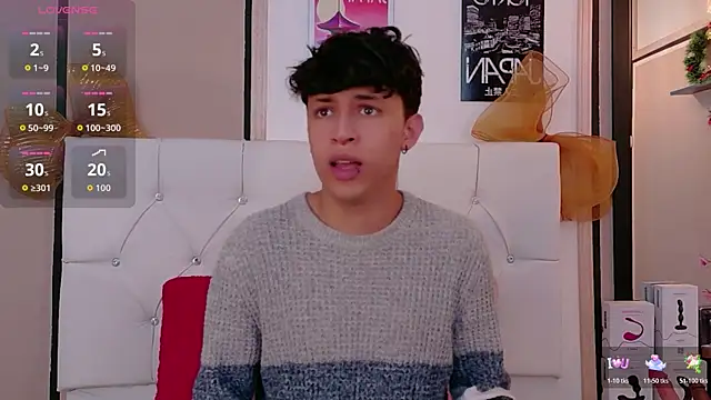 Axel  Evans online show from January 7, 12:18 pm