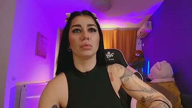 Snapshot of AnyaKim chatting on October 24, 9:28 am AnyaKim online show from October 24, 9:28 am