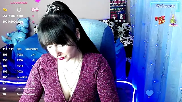 Snapshot of MilaRay chatting on January 31, 1:45 pm MilaRay online show from January 31, 1:45 pm