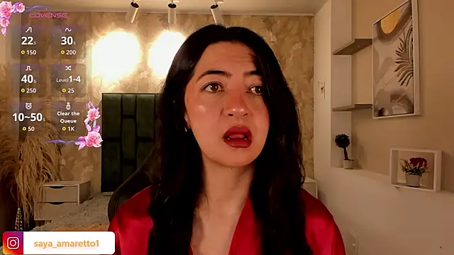 Saya Amaretto1 online show from March 14, 5:40 pm