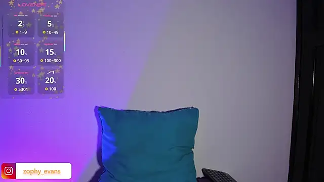 Zophy Evans  online show from June 12, 1:04 am