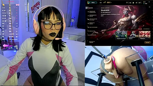 Snapshot of Nyveth chatting on December 1, 2:33 pm Nyveth online show from December 1, 2:33 pm