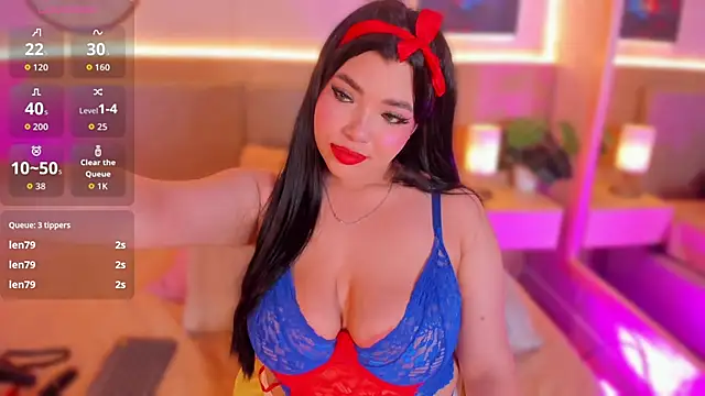 Snapshot of Meloddy_Rose chatting on October 31, 3:40 am Meloddy Rose online show from October 31, 3:40 am