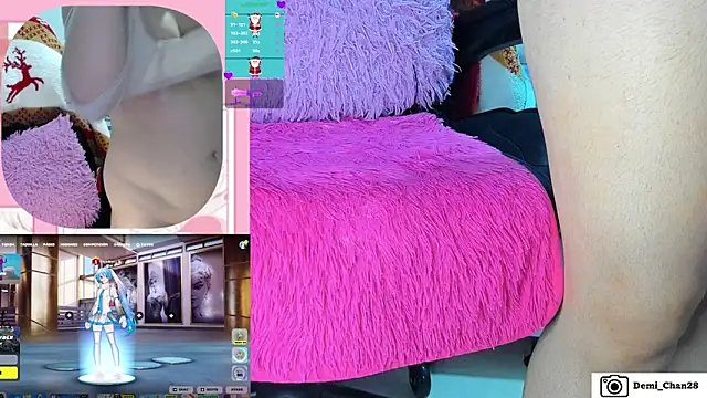 demi chan online show from December 23, 7:17 am