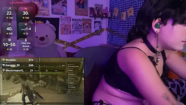 Snapshot of PixelKitty_ chatting on March 8, 2:04 am PixelKitty online show from March 8, 2:04 am