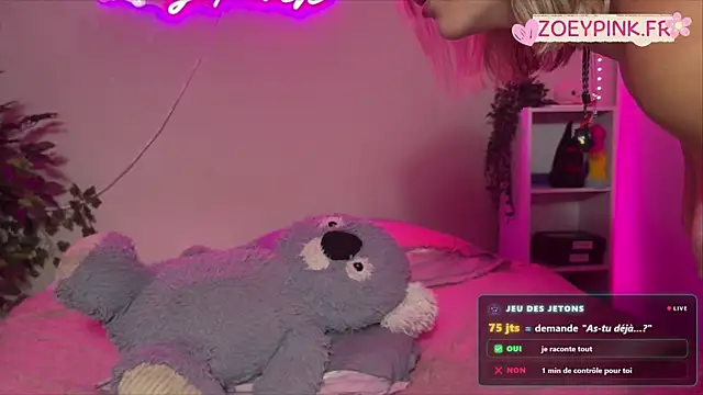 zoeypink online show from August 5, 7:22 am