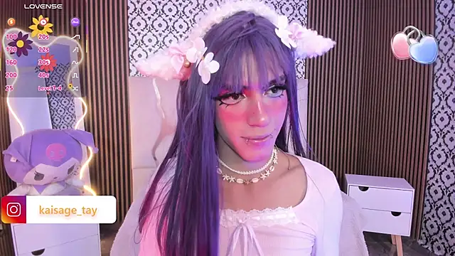 Snapshot of kaisage_tay chatting on October 16, 3:29 am kaisage tay online show from October 16, 3:29 am