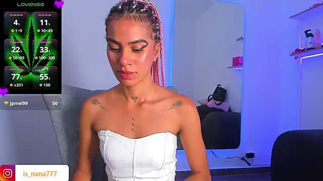 Snapshot of _nana777 chatting on November 28, 3:31 am nana777 online show from November 28, 3:31 am