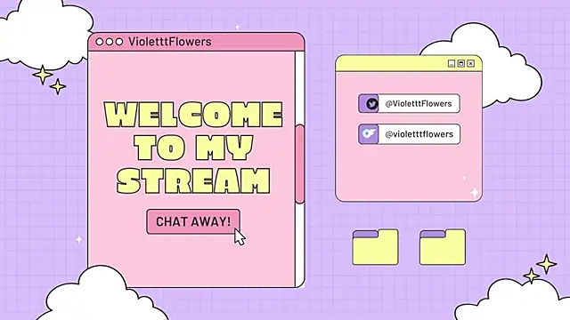 Snapshot of violetttflowers chatting on August 9, 3:50 pm violetttflowers online show from August 9, 3:50 pm