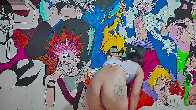 Snapshot of RoxyandAron2 chatting on November 15, 2:53 am RoxyandAron2 online show from November 15, 2:53 am