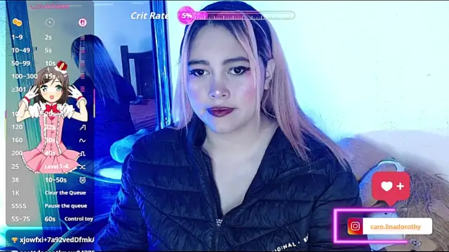 Snapshot of caro_lina20 chatting on September 25, 12:03 am caro lina20 online show from September 25, 12:03 am