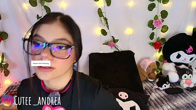 cutee andrea online show from January 8, 2:25 am