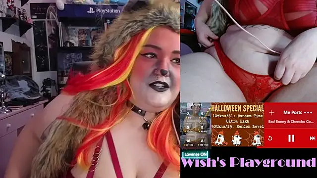 Snapshot of nevermakeawish chatting on October 30, 5:31 am nevermakeawish online show from October 30, 5:31 am