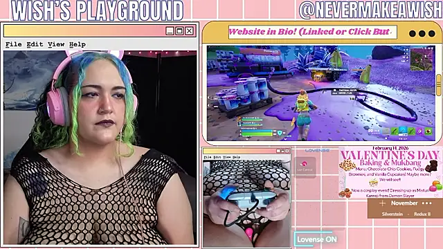 nevermakeawish online show from February 4, 4:02 pm