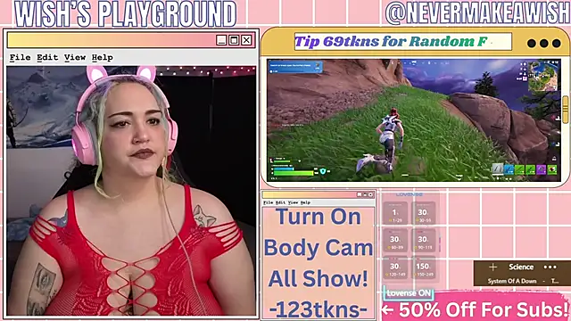 nevermakeawish online show from March 3, 4:13 pm