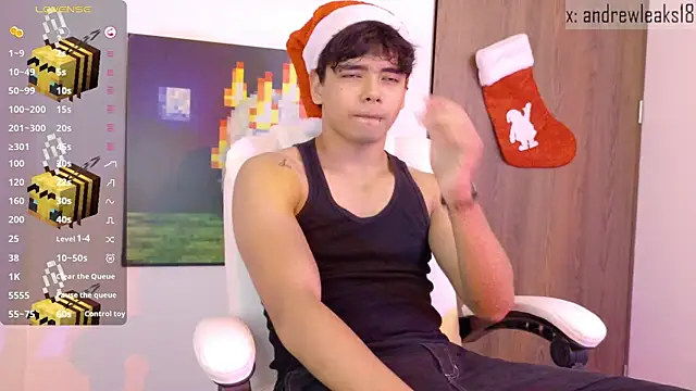 Snapshot of an_drew18 chatting on December 14, 3:23 am an drew18 online show from December 14, 3:23 am