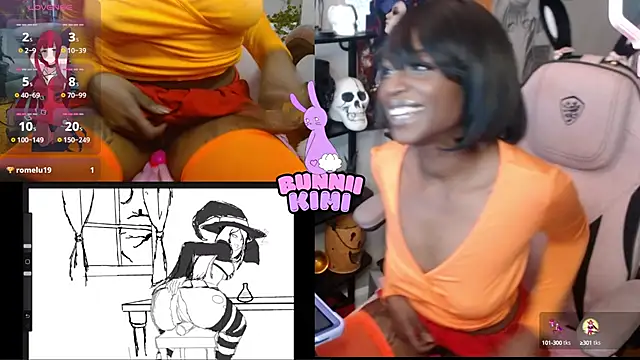 bunniikimi online show from October 5, 1:31 pm