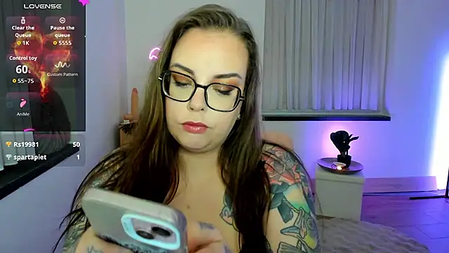 Miss Lucifer6 online show from February 23, 7:44 pm