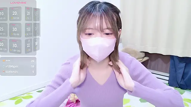 Snapshot of Azusa_DoMybest chatting on March 2, 10:44 am Azusa DoMybest online show from March 2, 10:44 am