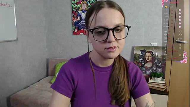 Violetwin online show from October 1, 6:14 pm