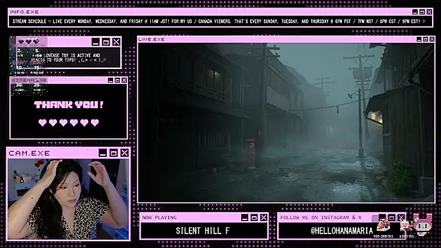 Snapshot of HanaMaria chatting on November 28, 2:14 am HanaMaria online show from November 28, 2:14 am