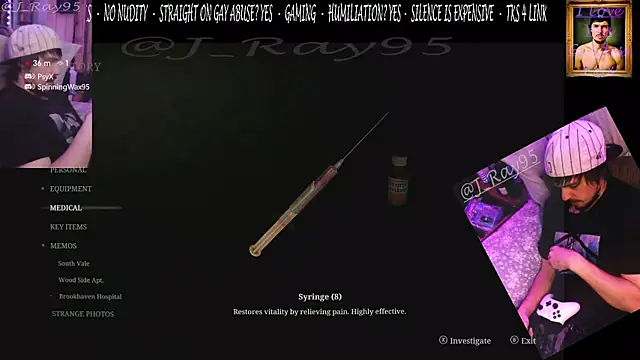 j ray95 online show from November 26, 6:58 am