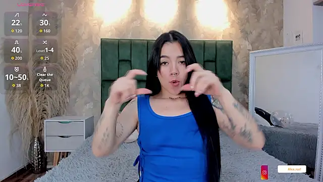 alice rose5 online show from March 17, 3:11 am