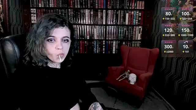 Snapshot of NoelleGothicShadow chatting on July 5, 12:50 am NoelleGothicShadow online show from July 5, 12:50 am
