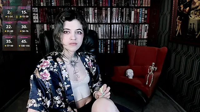 Snapshot of NoelleGothicShadow chatting on July 19, 12:03 am NoelleGothicShadow online show from July 19, 12:03 am
