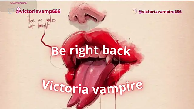 Snapshot of Victoriavampire666 chatting on May 17, 11:01 pm Victoriavampire666 online show from May 17, 11:01 pm