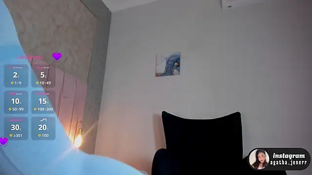 agatha jener online show from May 2, 11:37 am