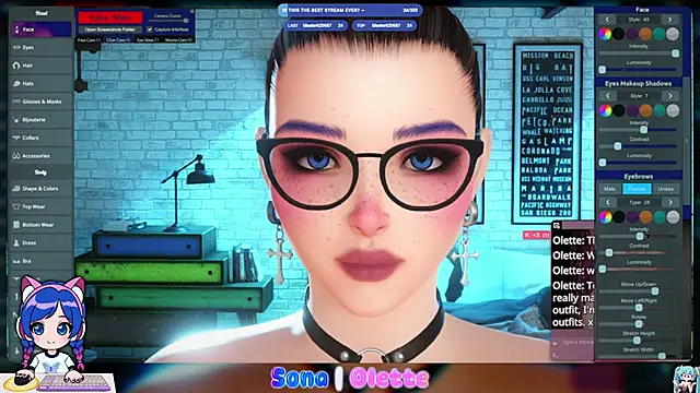 Snapshot of SonaBoobvelle chatting on April 8, 5:29 am SonaBoobvelle online show from April 8, 5:29 am