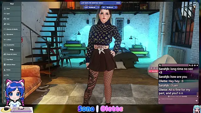 Snapshot of SonaBoobvelle chatting on April 28, 2:22 pm SonaBoobvelle online show from April 28, 2:22 pm
