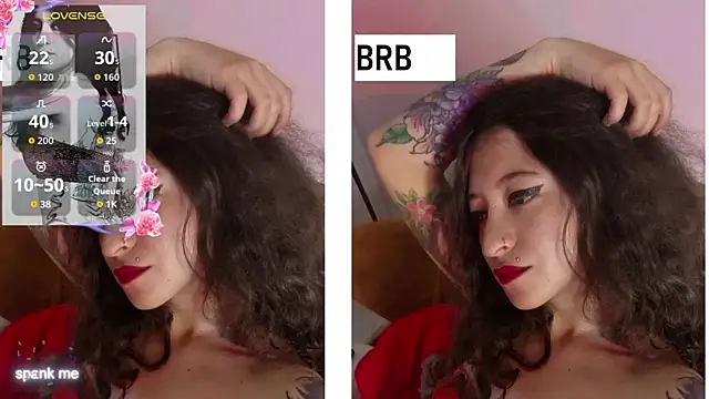 Snapshot of Roshhell1 chatting on November 6, 7:31 am Roshhell1 online show from November 6, 7:31 am