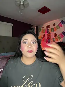 Snapshot of MyHoneyFrida chatting on October 8, 2:53 am MyHoneyFrida online show from October 8, 2:53 am