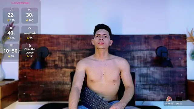 JhosuaVega online show from February 14, 1:35 am