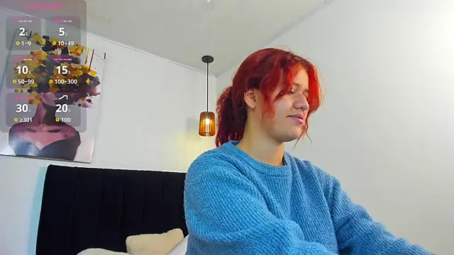 Snapshot of _ruby_red chatting on October 4, 4:21 am ruby red online show from October 4, 4:21 am