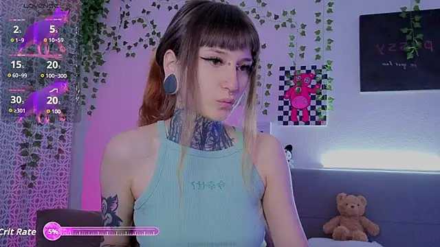 LilithPoison online show from June 18, 9:08 pm