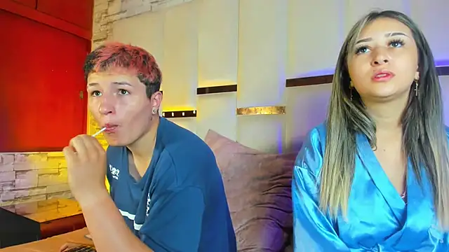 ANLLELOAndANGELA online show from February 12, 5:52 pm