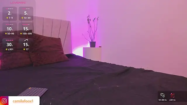Snapshot of camilafoox7 chatting on August 2, 4:22 am camilafoox7 online show from August 2, 4:22 am
