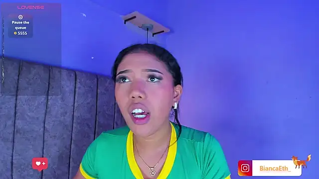 Bianca Ethan online show from July 5, 7:10 pm
