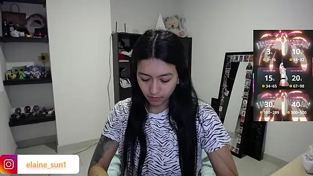 elaine sun1 online show from January 7, 2:36 am