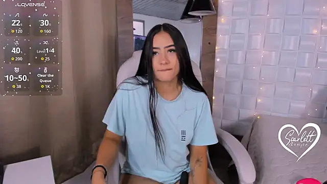 Scarlett Kiiss online show from January 8, 12:18 pm